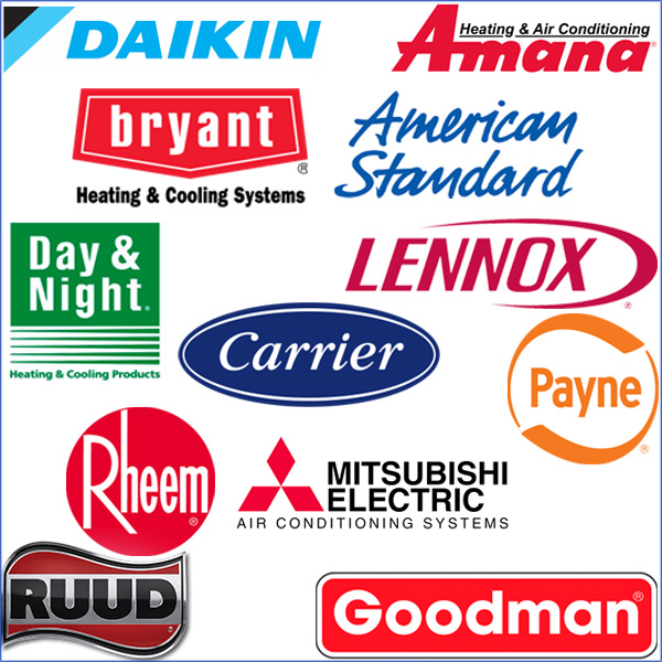 air conditioning and heating product brands