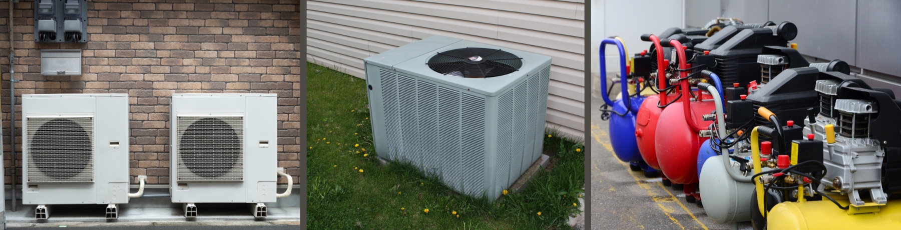 Central AC compressor maintenance and repair