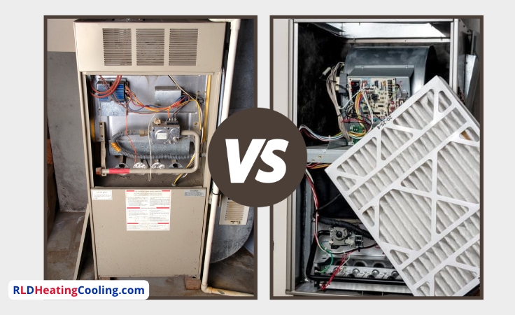 Single stage vs two stage gad furnace 