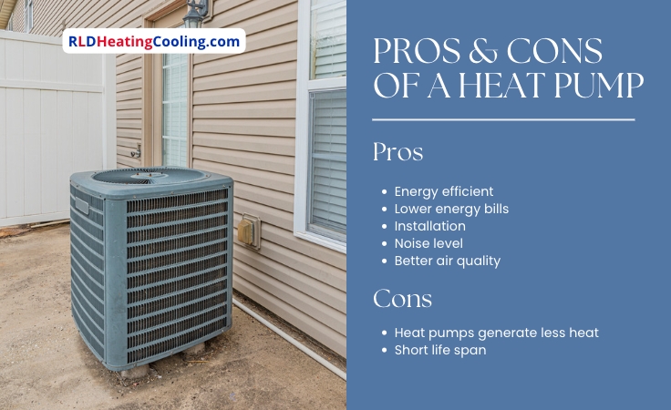 Heat pumps pros and cons
