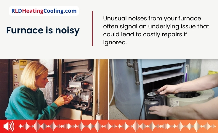 my gas furnace is making weird noises