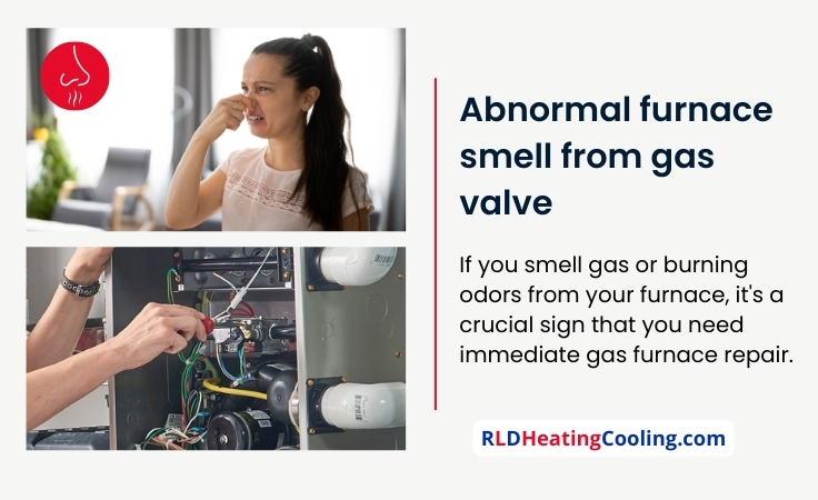 weird smells from furnace