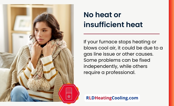 gas furnace not producing enough heat